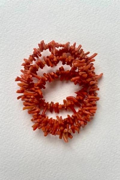 Vintage Coral Wrap-Around Spring Bracelet Selected by MARMALADE