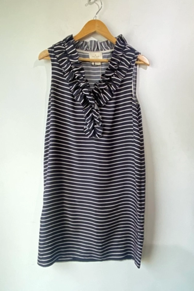 Kate Spade Striped Silk Dress Selected by The Curatorial Dept.
