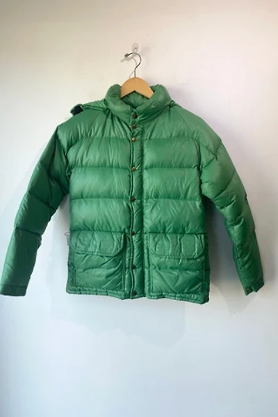Vintage Camp 7 Green Puffer Jacket Selected by The Curatorial Dept.