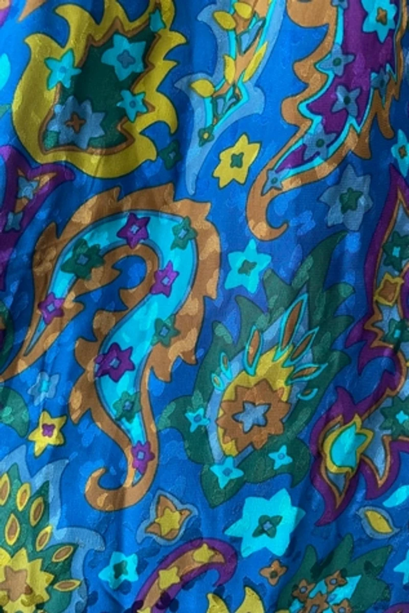 YSL Rive Gauche Floral Blouse Selected by The Curatorial Dept.