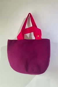 Guanabana Noa Mini Tote in Wine Selected by The Curatorial Dept.