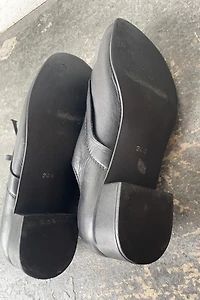Comme des Garcon Black Leather Clown Shoes Selected by The Curatorial Dept.