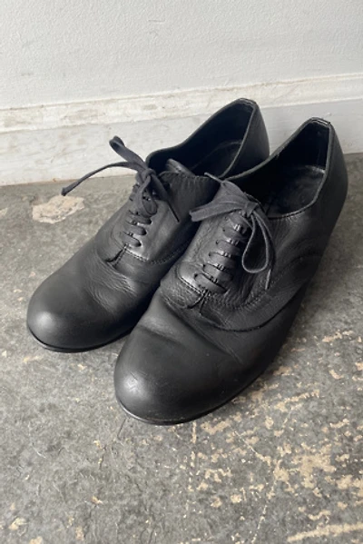 Comme des Garcon Black Leather Clown Shoes Selected by The Curatorial Dept.