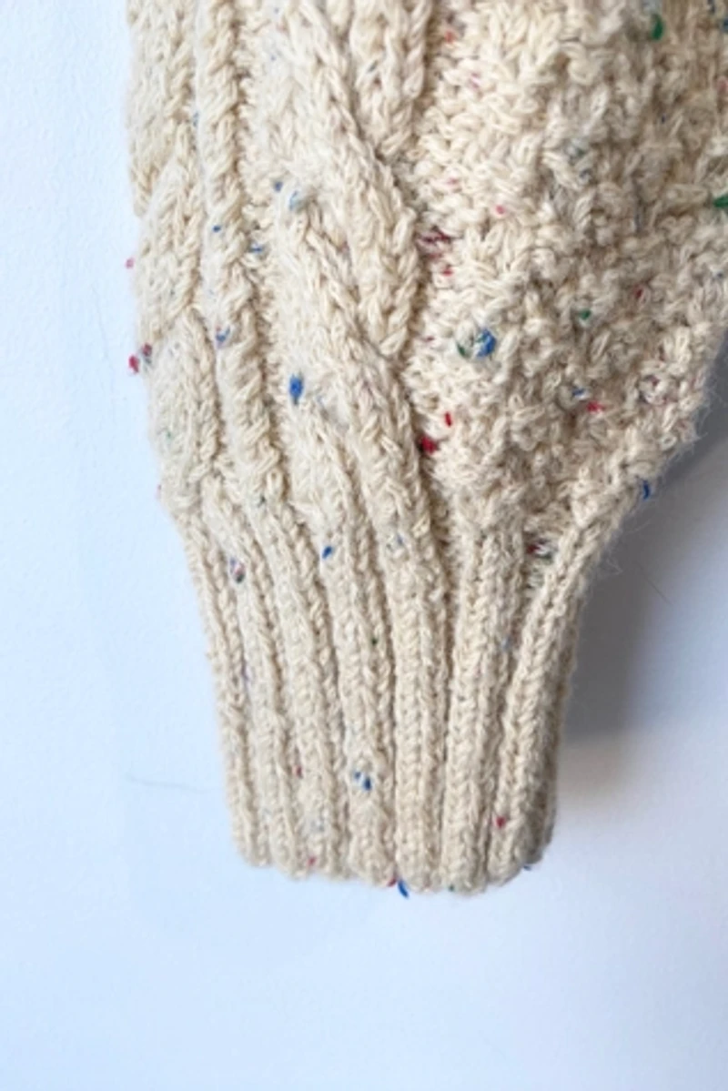 Doen Serena Cream Cable Sweater Selected by The Curatorial Dept.