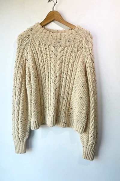 Doen Serena Cream Cable Sweater Selected by The Curatorial Dept.