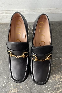 Gucci Black Vegas Platform Loafers Selected by The Curatorial Dept.