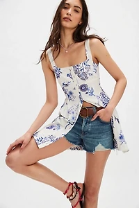 Bali Astrid Embroidered Mini Dress