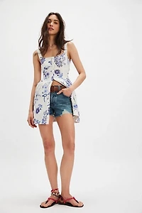 Bali Astrid Embroidered Mini Dress