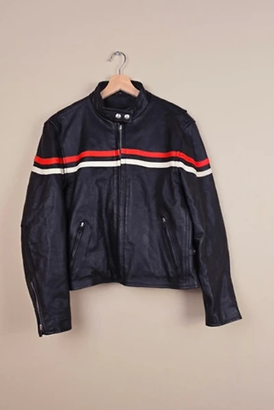 Vintage 90s Biker Leather Jacket (FP46) selected by The Igala NYC