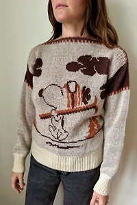 1958 Snoopy Sweater Selected by Wax Plant