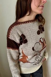 1958 Snoopy Sweater Selected by Wax Plant