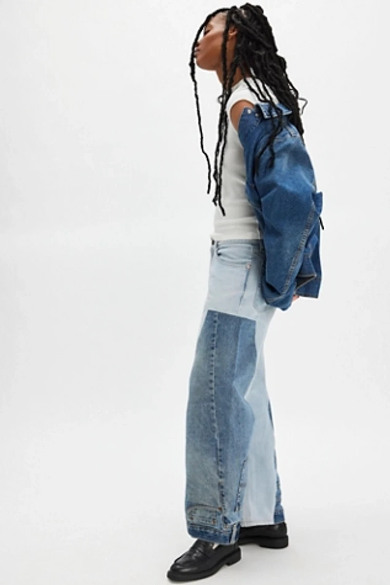 Tricia Fix Denim Mix-Up Jeans