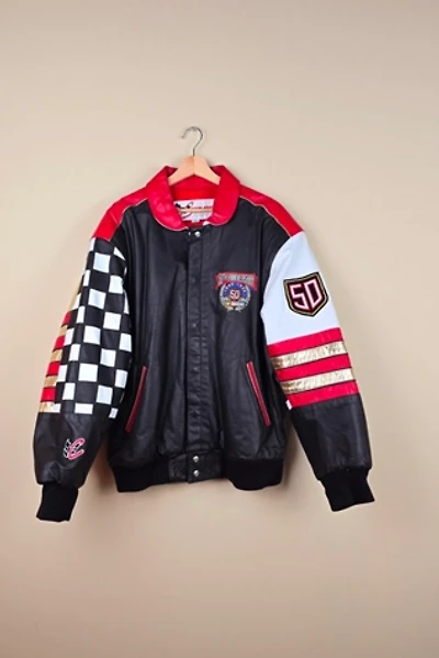 Vintage JH Design Jeff Hamilton 50th Anniv Leather Jacket Size XL  selected by The Igala NYC