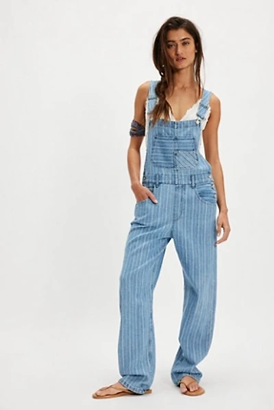 We The Free Ziggy Striped Overalls