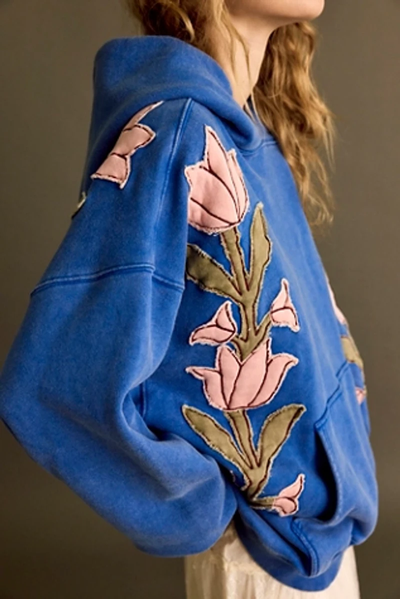We The Free It's A Vibe Flowers Hoodie