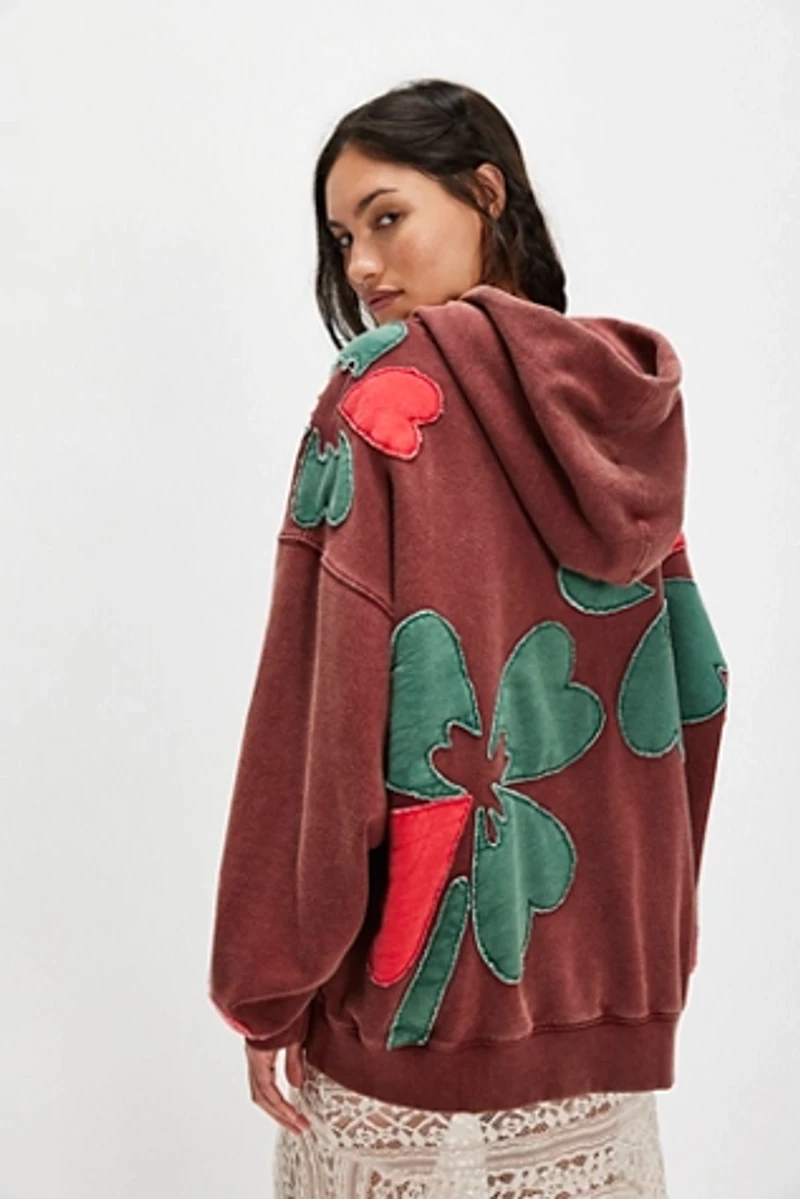 We The Free It's A Vibe Flowers Hoodie