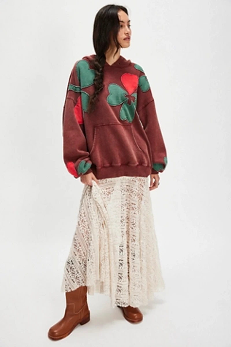 We The Free It's A Vibe Flowers Hoodie