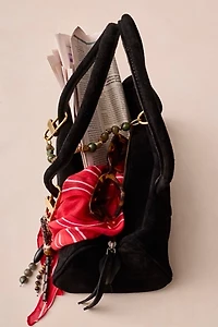 Sierra Suede Shoulder Bag