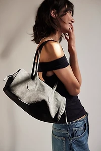 Sierra Suede Shoulder Bag