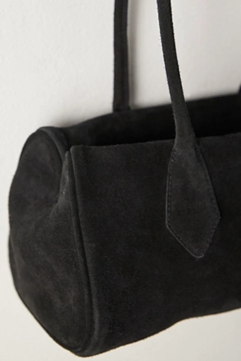 Sierra Suede Shoulder Bag