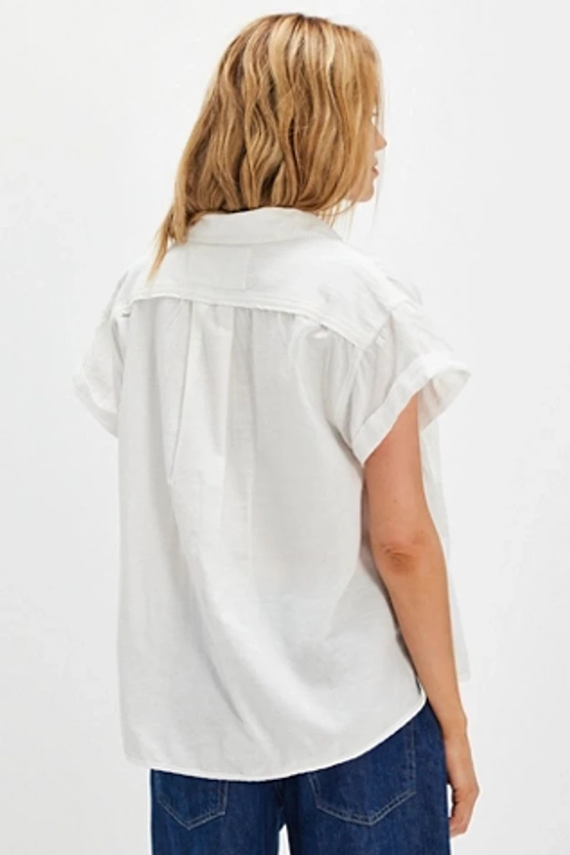 We The Free Firefly Linen Top