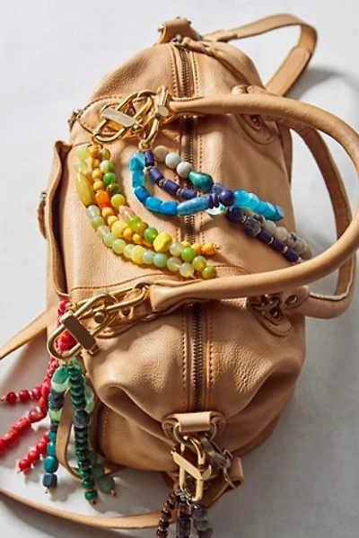 Prismatic Beaded Bag Charm