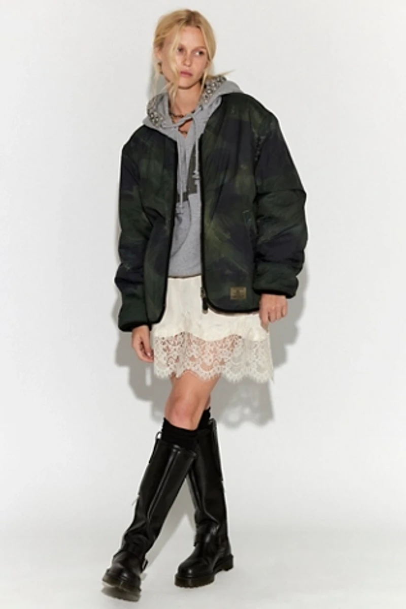 Alpha Industries Reversible M-65 Quilted Bomber Jacket