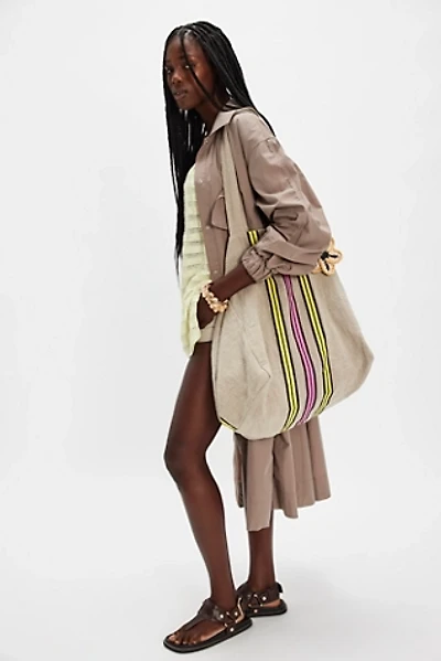 Seaside Stripe Tote
