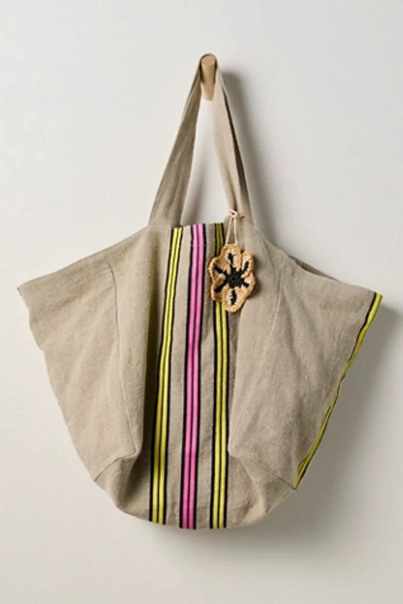 Seaside Stripe Tote