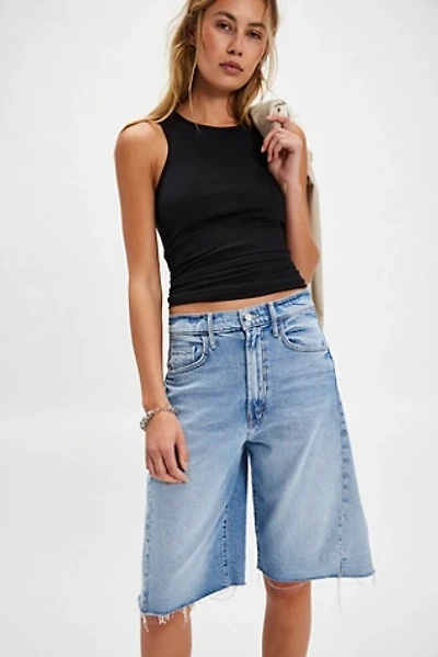 MOTHER The Half-Pipe Bermuda Fray Shorts