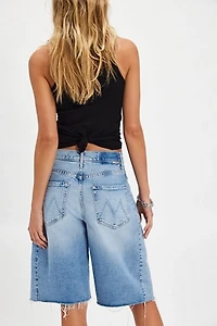 MOTHER The Half-Pipe Bermuda Fray Shorts