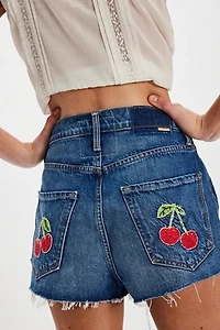 MOTHER The Tune Up Short Fray Shorts