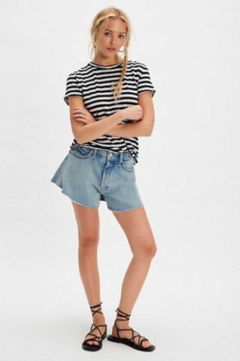 MOTHER The Flutter Short Fray Shorts