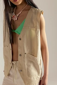 We The Free Valerie Linen Vest