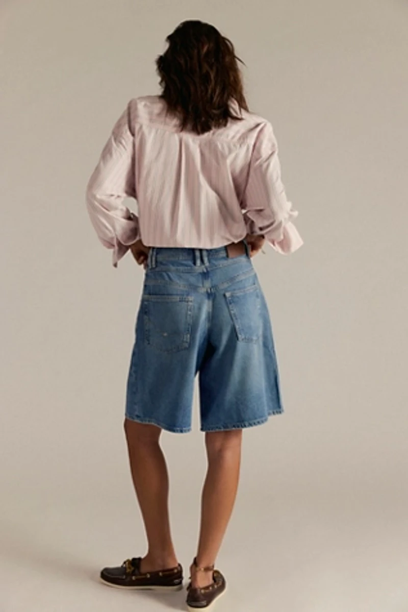 We The Free Interstate Slouchy Denim Shorts