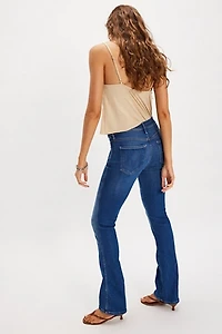 MOTHER The Mid-Rise Smokin Double Jeans