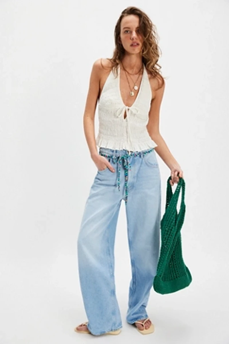 Snacks! by MOTHER The Shoelace Fun Dip Nerdy Jeans