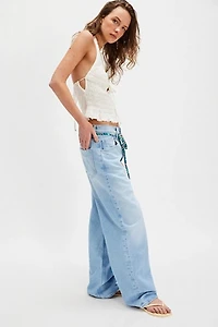 Snacks! by MOTHER The Shoelace Fun Dip Nerdy Jeans