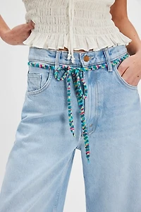 Snacks! by MOTHER The Shoelace Fun Dip Nerdy Jeans