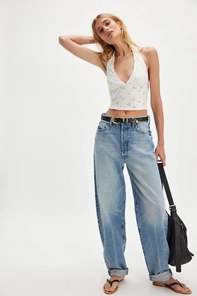 MOTHER The Fangirl Button Skimp Jeans