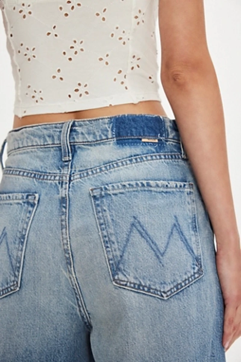 MOTHER The Fangirl Button Skimp Jeans