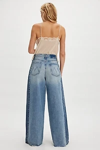 MOTHER The Pipe Dream Button Heel Jeans