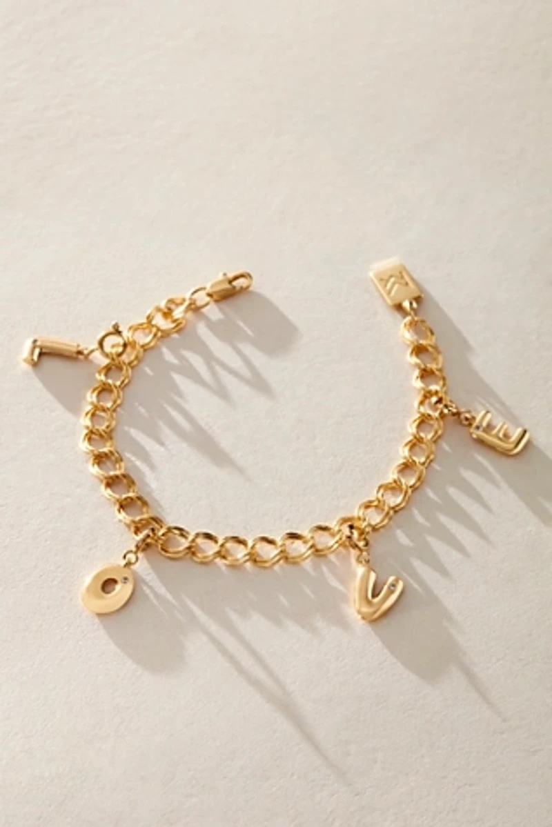 Miranda Frye Love Charm Bracelets