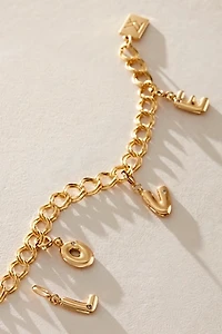 Miranda Frye Love Charm Bracelets