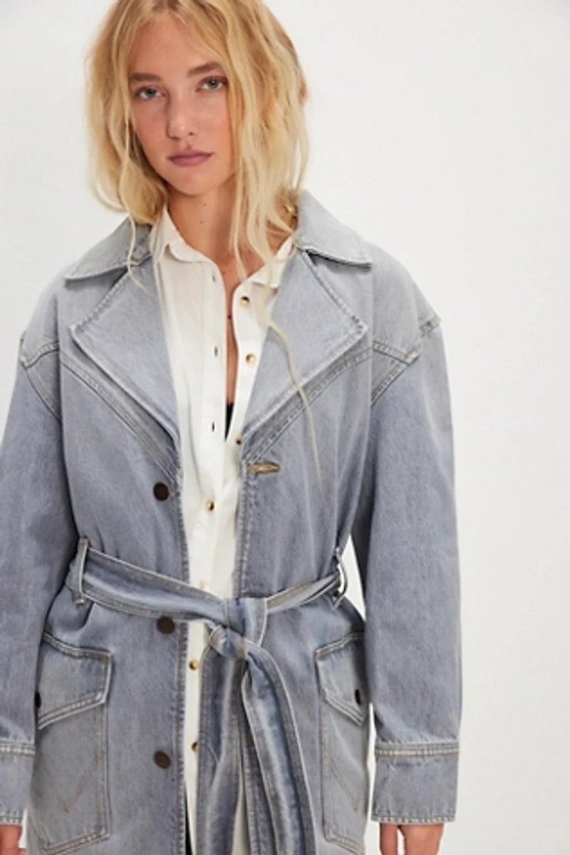 Wrangler Denim Trench