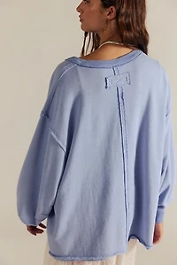 We The Free Venice V-Neck Graphic Sweatshirt