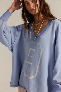 We The Free Venice V-Neck Graphic Sweatshirt