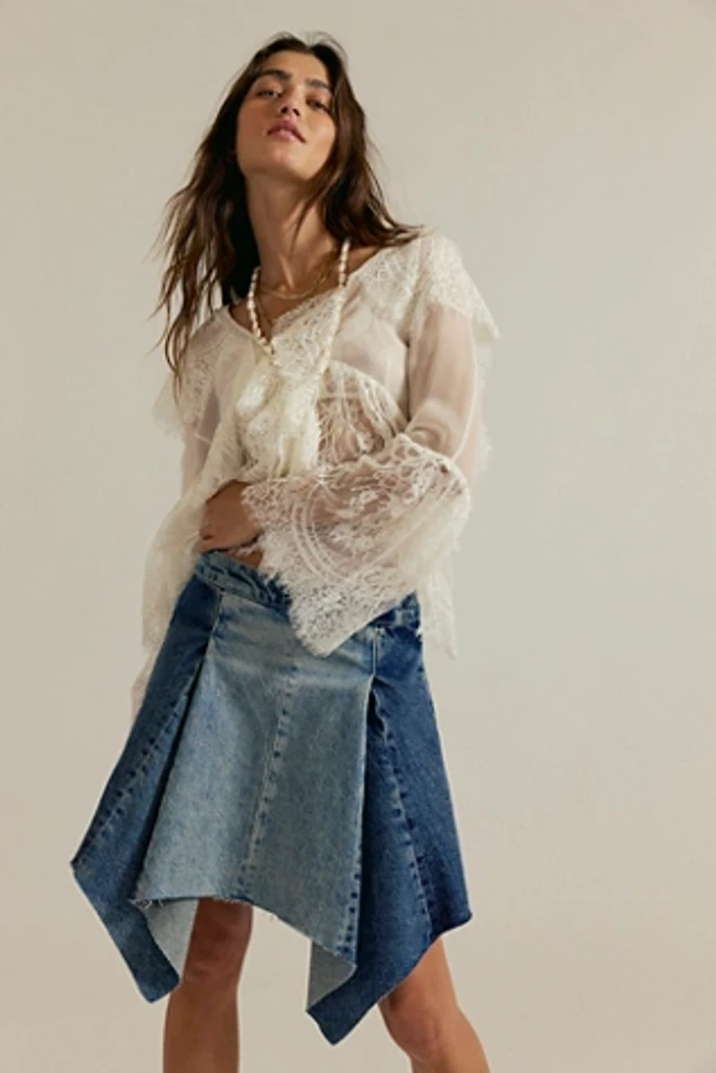 We The Free Wild River Handkerchief Skirt