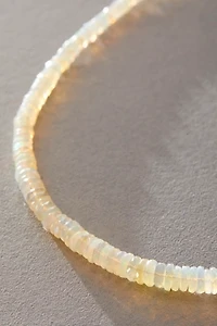 Pamela Love Opal Rondelle Chain Necklace