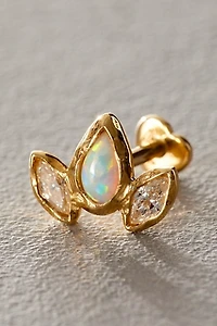 Pamela Love Marquise Pear Stud